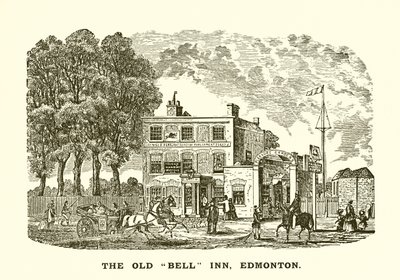 De Oude Bel Herberg in Edmonton door English School