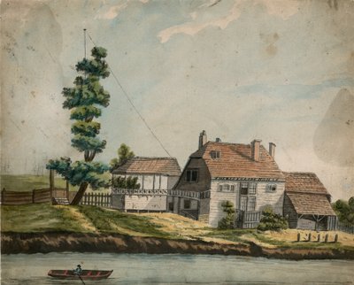 Het Oude Eel Pie Huis, Battersea door English School