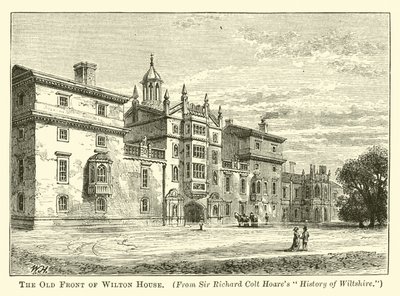 De Oude Voorkant van Wilton House door English School