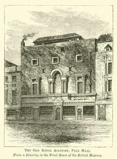 De Oude Koninklijke Academie, Pall Mall door English School