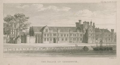 Het paleis van Greenwich door English School