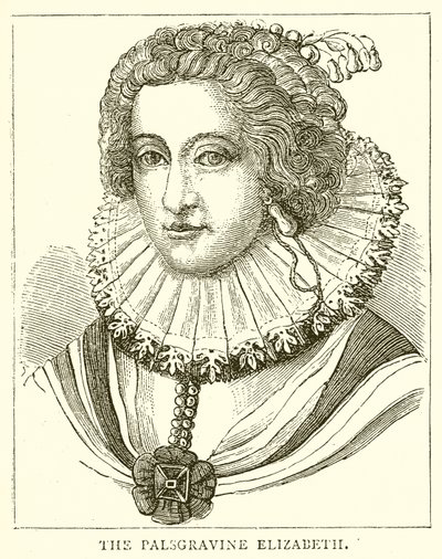 De Palsgravine Elizabeth door English School