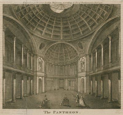 Het Pantheon, Oxford Street, Londen door English School
