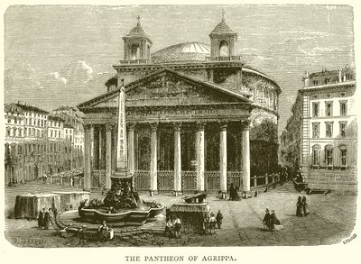 Het Pantheon van Agrippa door English School