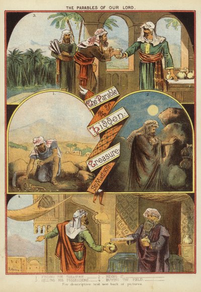 De gelijkenissen van Christus: De gelijkenis van de verborgen schat door English School
