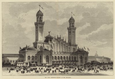 Het Tentoonstellingsgebouw van Parijs bij het Trocadero door English School