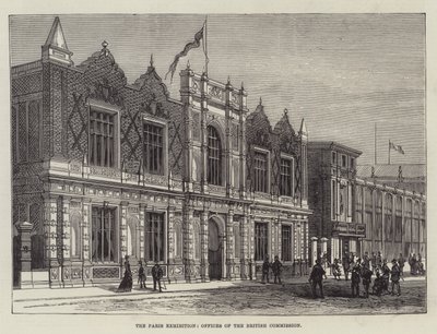 De Parijse Tentoonstelling, Kantoren van de Britse Commissie door English School