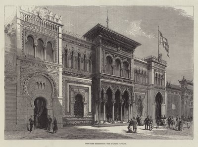 De Parijse Tentoonstelling, het Spaanse Paviljoen door English School
