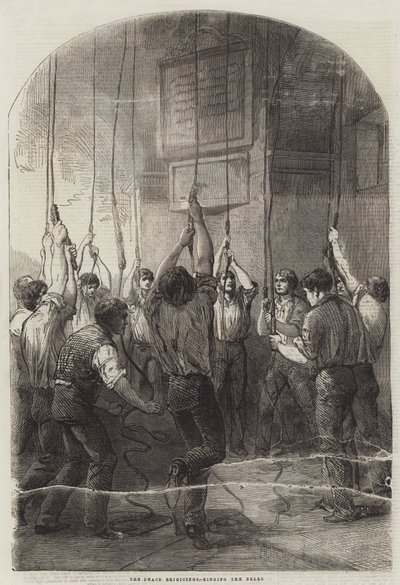 De vreugde van de vrede, het luiden van de klokken door English School