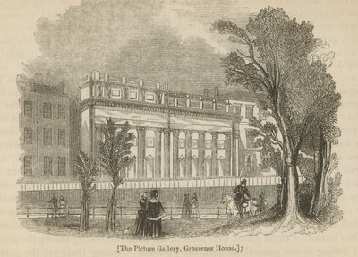 De Schilderijgalerij in Grosvenor House door English School