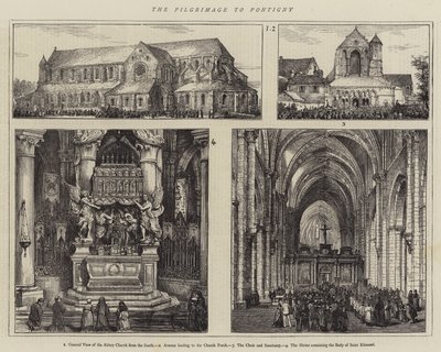 De pelgrimstocht naar Pontigny door English School