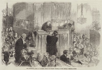 De Vergiftigingszaken in Rugeley, Proces van William Palmer, in het Centraal Strafhof door English School