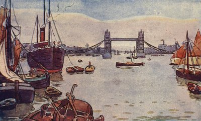 De Haven van Londen door English School