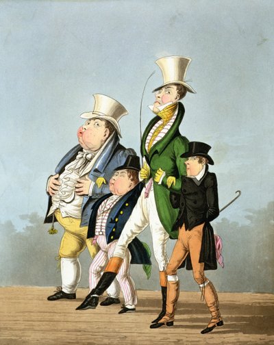 De prijzen - Volledige prijs, halve prijs, hoge prijs en lage prijs, gegraveerd door George Hunt, uitgegeven door Thomas McLean, 1827 door English School