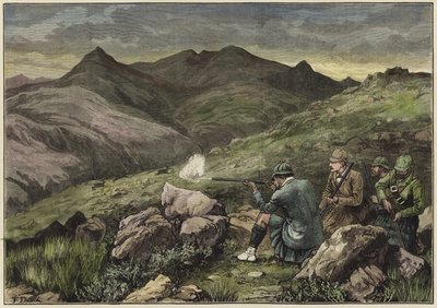 De Prins van Wales bij een Hertenjacht in het Bos van Mar door English School