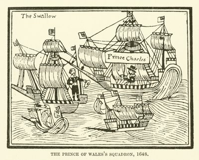 Het squadron van de Prins van Wales door English School
