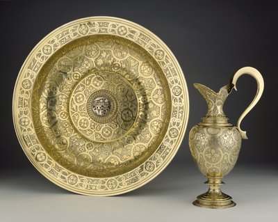 Het Proctor Basin en de Proctor Ewer, 1592-93 door English School