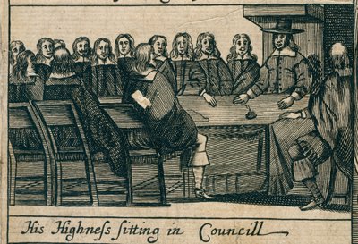 De Protectorale Raad, Een Korte Chronologie van de Meest Opmerkelijke Gebeurtenissen door English School