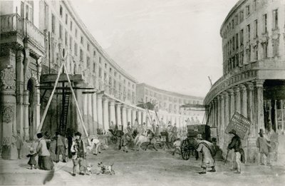 The Quadrant, Regent Street, Londen door English School