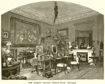 De Privé Zitkamer van de Koningin, Osborne door English School