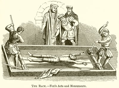 De Rek.--Foxs Acts and Monuments door English School
