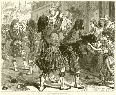 De bevrijding van Lucknow door English School