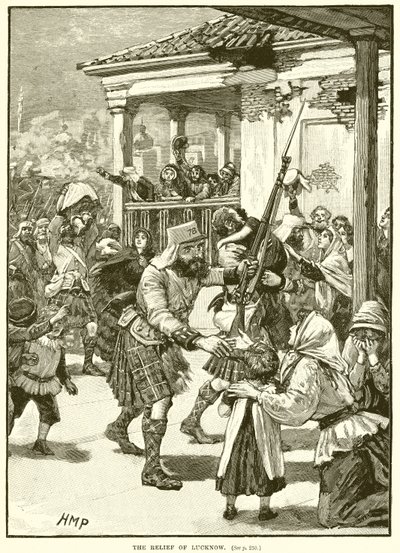 De Bevrijding van Lucknow door English School