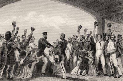 De Bevrijding van Lucknow door Generaal Havelock, 25 september 1857, uit 