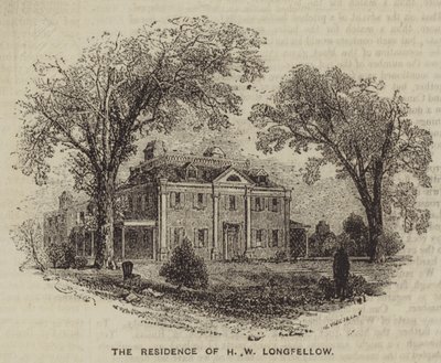 De Residentie van H W Longfellow door English School