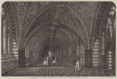 De gerestaureerde crypte van St Stephen