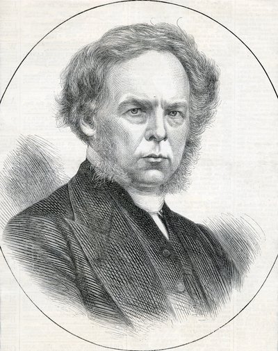 De dominee G. T Perks, voorzitter van de Wesleyan Methodist Conference door English School