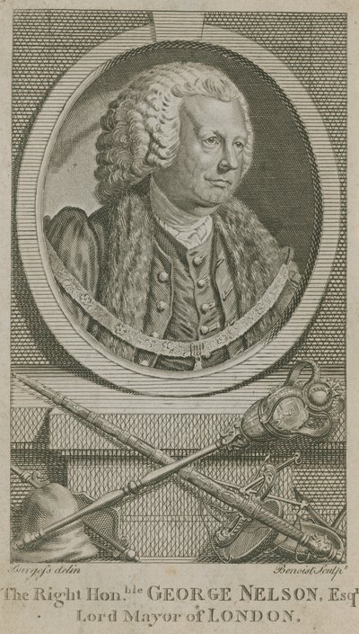 De Zeer Eerwaarde George Nelson, Lord Mayor van Londen door English School