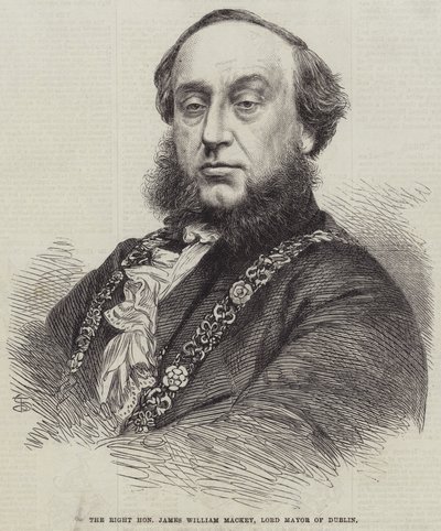 De Zeer Eerwaarde James William Mackey, Lord Mayor van Dublin door English School