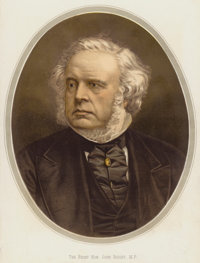 De Zeer Eerwaarde John Bright, MP door English School