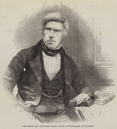De Zeer Eerwaarde Lord Brougham door English School