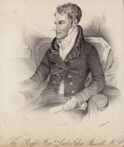 De zeer eerbiedwaardige Lord John Russell door English School