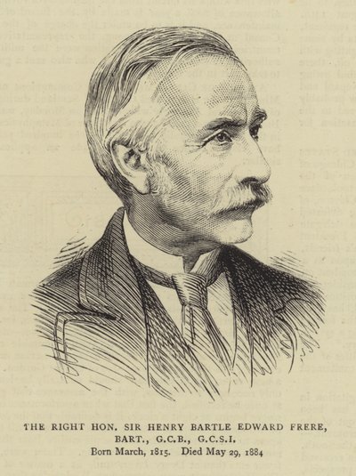 De Zeer Eerwaarde Sir Henry Bartle Edward Frere, Baronet, GCB, GCSI door English School