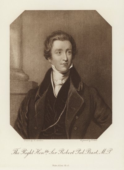 De Eerwaarde Sir Robert Peel, Baronet, MP door English School