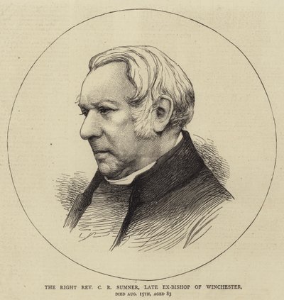 De Zeer Eerwaarde C R Sumner, Voormalig Ex-Bisschop van Winchester door English School