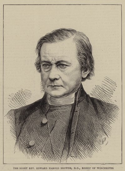 De zeer eerwaarde Edward Harold Browne, DD, bisschop van Winchester door English School