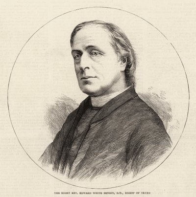 De Zeer Eerwaarde Edward White Benson, DD, Bisschop van Truro door English School