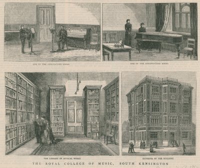 Het Royal College of Music, South Kensington door English School