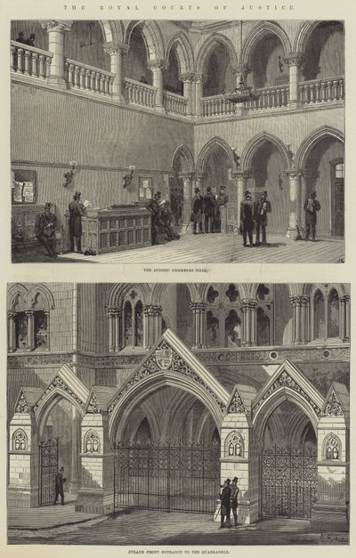 De Koninklijke Gerechtsgebouwen door English School