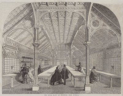 De Koninklijke Zuivelboerderij in Frogmore, nabij Windsor door English School