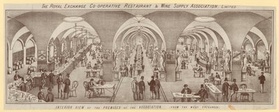 The Royal Exchange Co-operative Restaurant & Wine Supply Association Ltd door English School