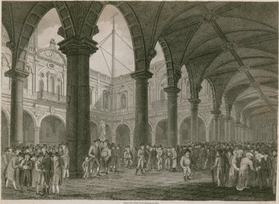 De Royal Exchange, Londen door English School