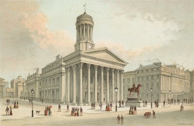 De Royal Exchange, Queen Street - Glasgow door English School