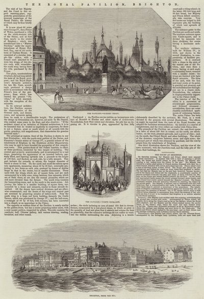 Het Royal Pavilion, Brighton door English School