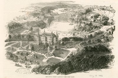 De Koninklijke Surrey Gardens (Surrey Zoological Gardens), Londen door English School