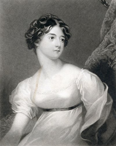 De zeer eerwaarde Frances gravin van Wicklow, 1830 door English School